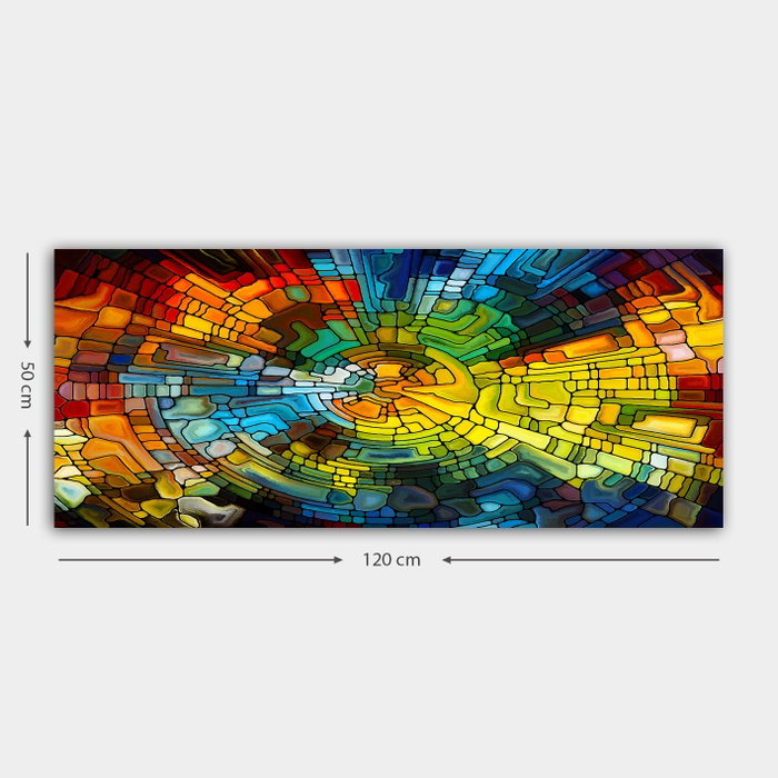 Wallity Lienzo Decorativo Multicolor 50 x 120 cm